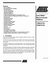 DataSheet TS80C31X2 pdf